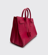 Saint Laurent Sac De Jour Leather Hot Pink