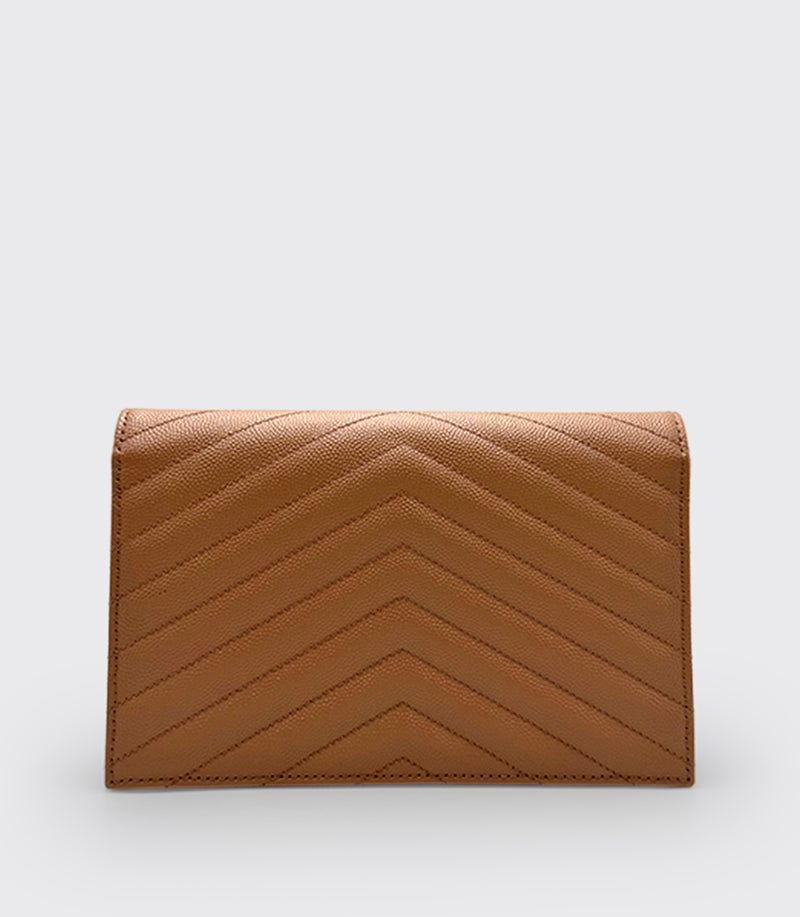 Saint Laurent Portefeuille Envelope Chain Wallet