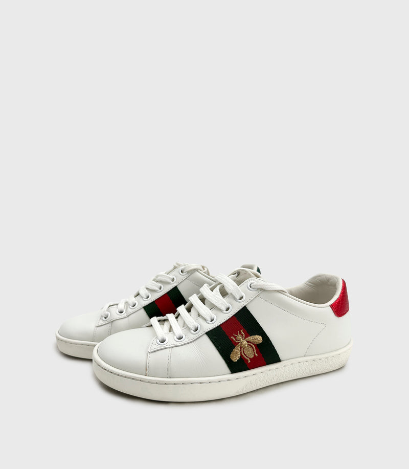 Gucci Women's Ace Trainer with Bee