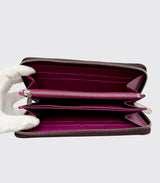 Louis Vuitton EPI Zippy wallet purple